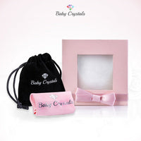 Personalized Birthstone Jewelry Pearl Bracelet for Girls with Birthstone Crystals