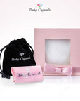 Baby Crystals Birthstone Bracelet Personalized Name Pearl Bracelet for girls