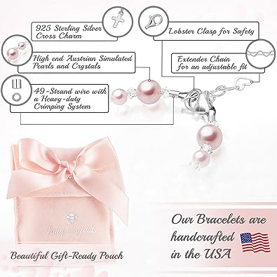 Baby's outlet christening bracelet