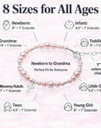 Pink Pearl Christening Charm Bracelet, Sterling Silver Cross
