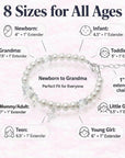 White Pearl Communion Charm Bracelet, Sterling Silver Cross & Clear Crystals