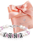 Personalized Sterling Silver Name Jewelry Bracelet