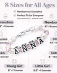Personalized Sterling Silver Name Jewelry Bracelet
