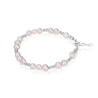 Freshwater Cultured Pearl Bracelet for Baby girls Jewelry. Birthday Gifts,