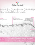 Personalized Birthstone Pearl Bracelet for Girls with Birthstone Crystals