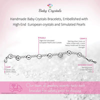 Multicolor Pastel Pearl Bracelet for Girls , High end Simulated Pastel Beads