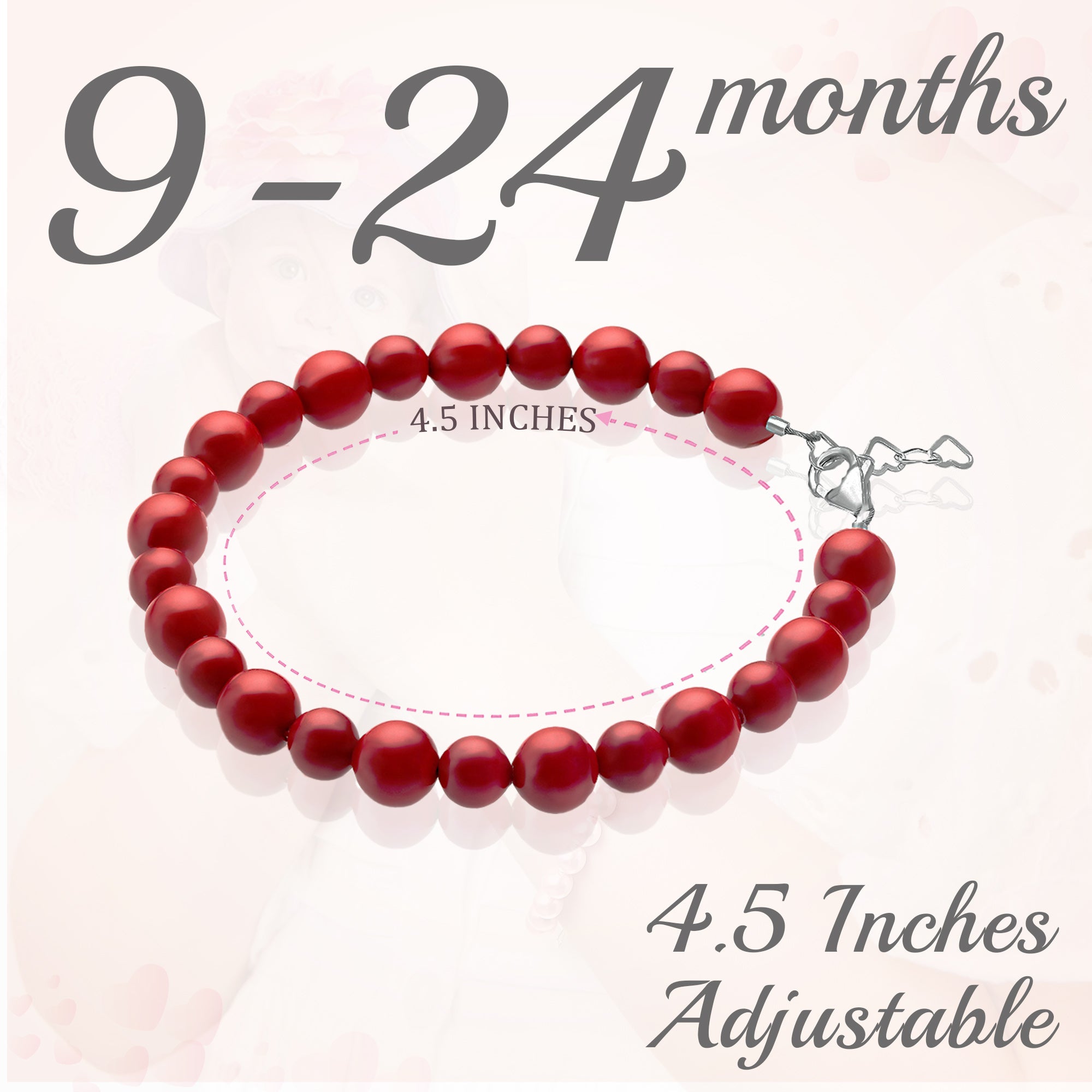 Girls Red Bracelet for Protection
