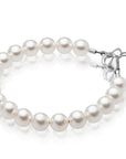 Toddler White Pearl Girl Bracelet