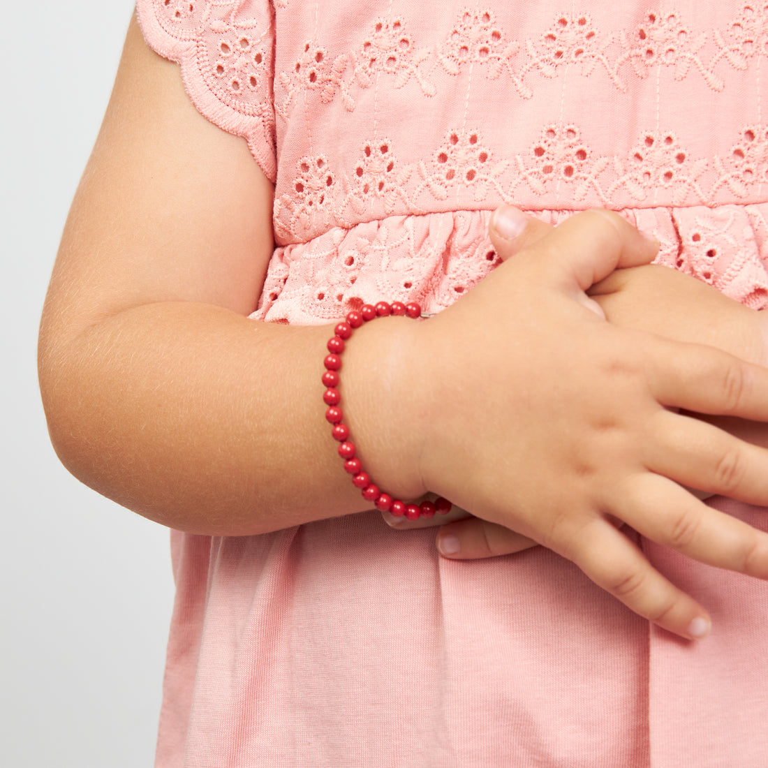 NewBorn Baby Girl Red Bracelet for protection