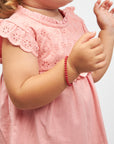 NewBorn Baby Girl Red Bracelet for protection