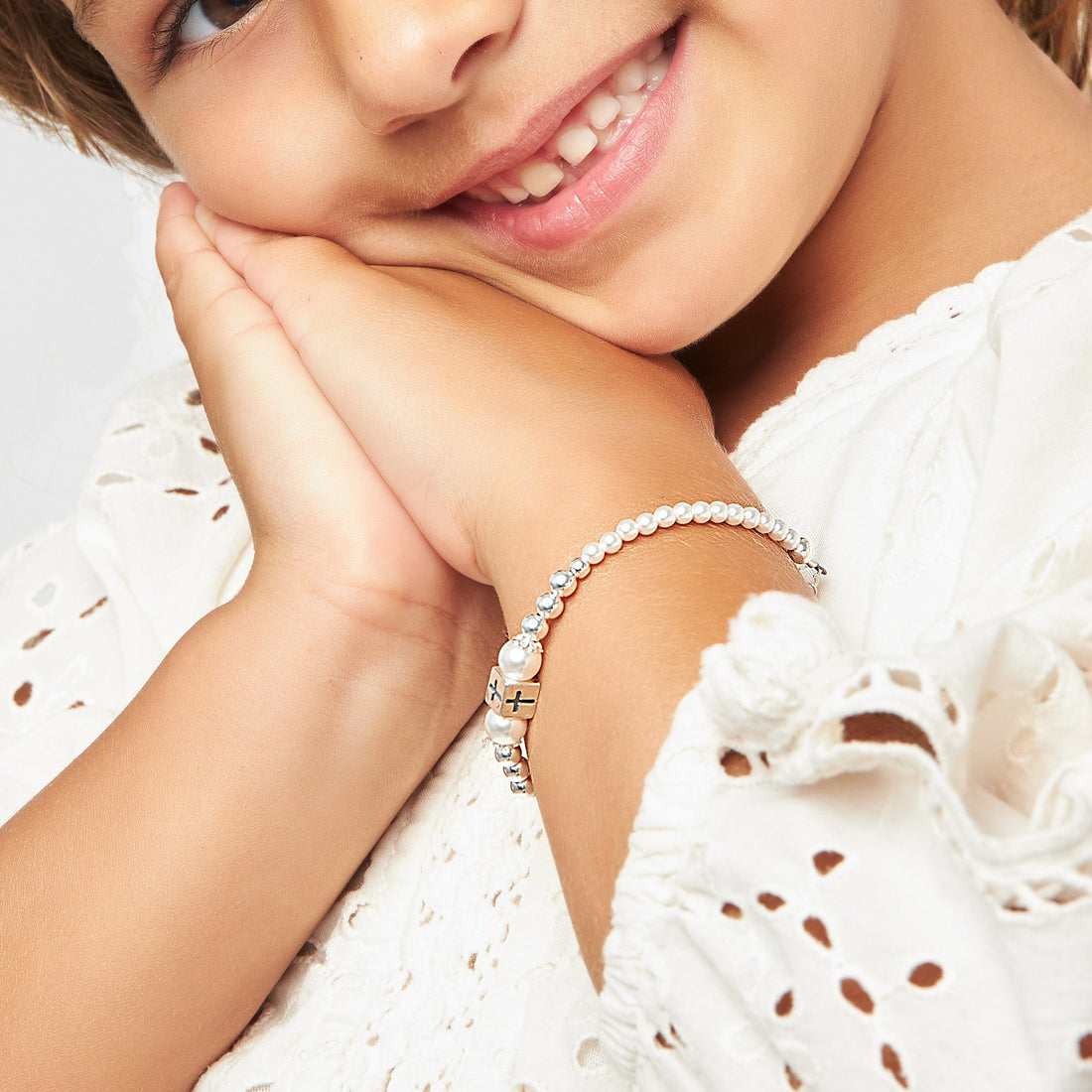 Baby christening hot sale bracelets pandora