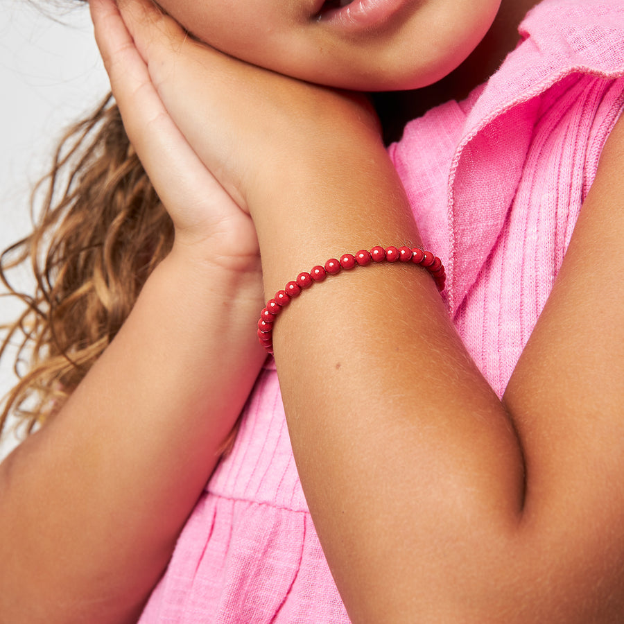 Teen Girl Red Bracelets for protection
