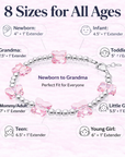 Little Girl Toddler Pink Butterfly Bracelet