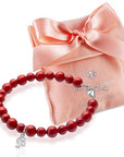 Baby Crystals Personalized Red Bracelet for Protection