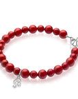 Baby Crystals Personalized Red Bracelet for Protection