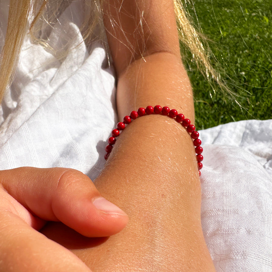 Teen Girl Red Bracelets for protection