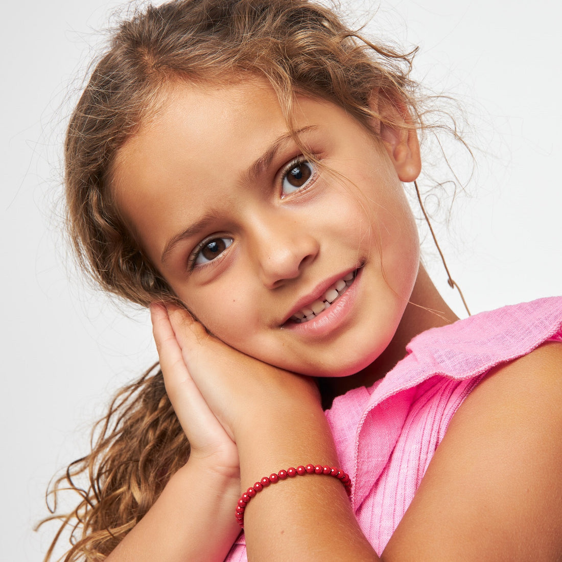 Teen Girl Red Bracelets for protection