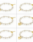 14K Gold Plated Baby Cross Bracelet Baptism Jewelry