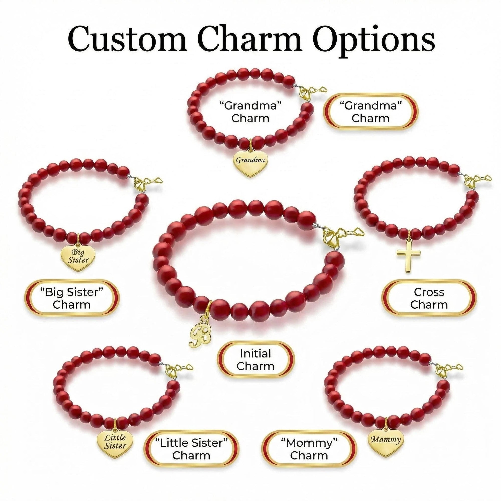 Infant Baby Girl Red Bracelet for protection
