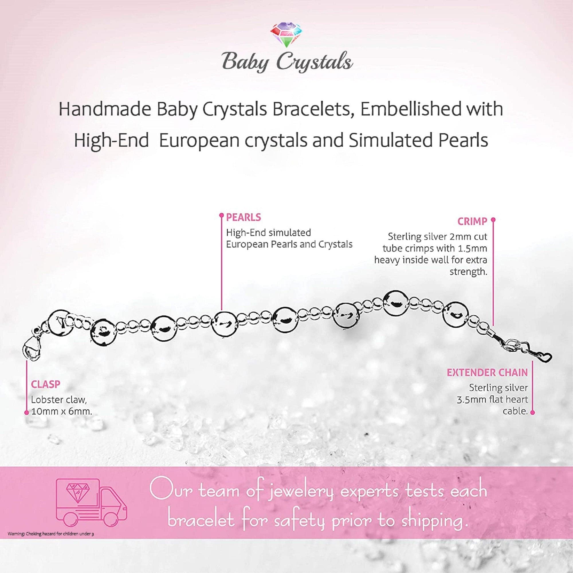 Custom Initial Bracelet - Personalized Bracelets for Girls Baby to Mommy