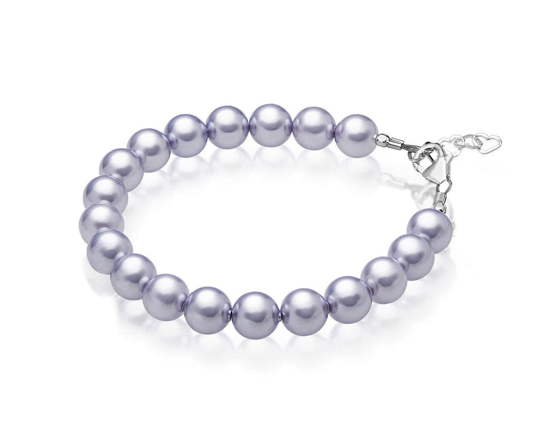 Teen Girl Elegant Bracelets with Lavender Pearls